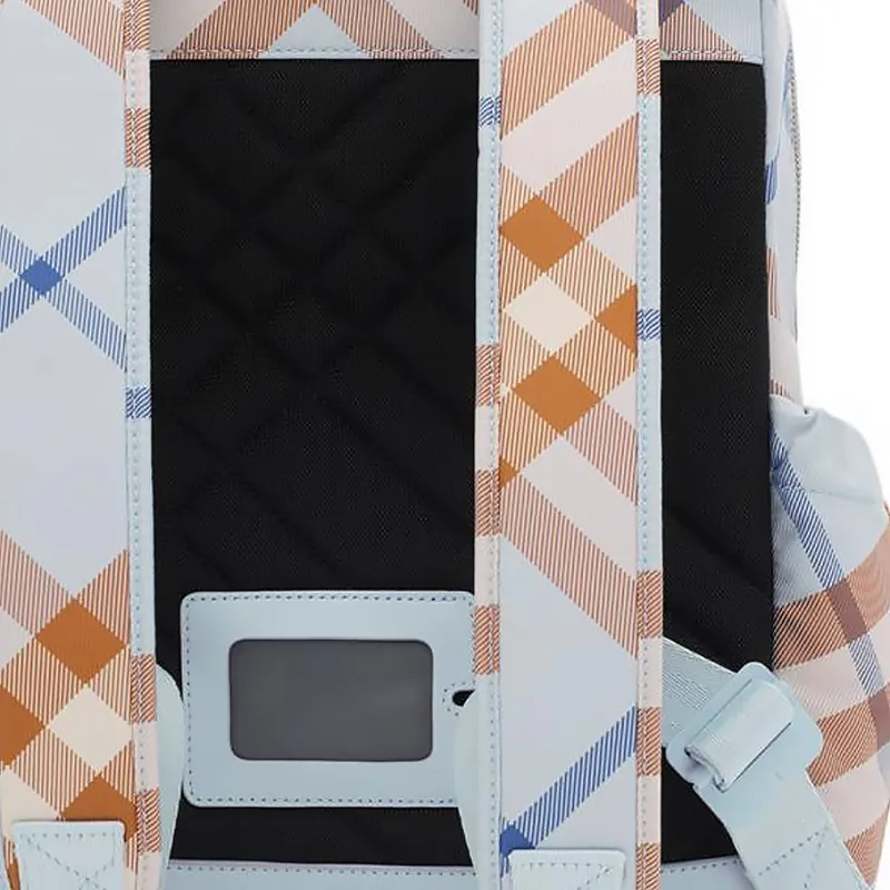 Burberry Nylon Backpack Kids' Slate Blue-4