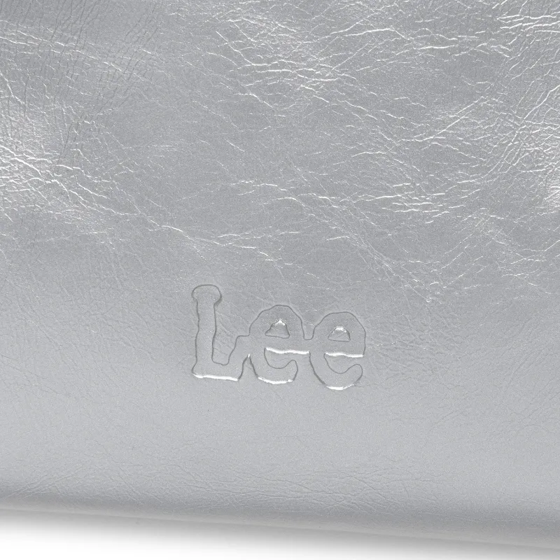 Lee Synthetic Leather Shoulder Bag, Crossbody Bag, Handbag Mini Women's Silver-2