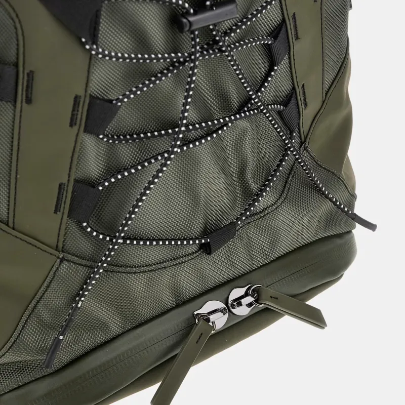 GUESS Polyester Backpack Men's Green-2