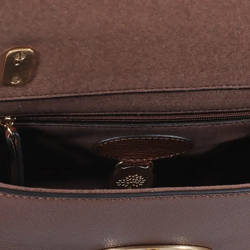 Mulberry Calfskin Crossbody Bag, Shoulder Bag Women's Grain Color-3