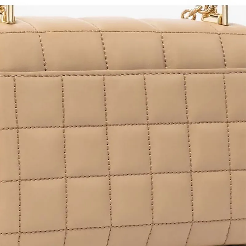 MICHAEL KORS SohoMICHAEL KORS Handbag Collection Sheepskin Crossbody Bag, Shoulder Bag Trumpets Women's Camel-3