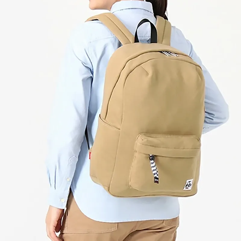 CHUMS Cotton Backpack Unisex Beige-4