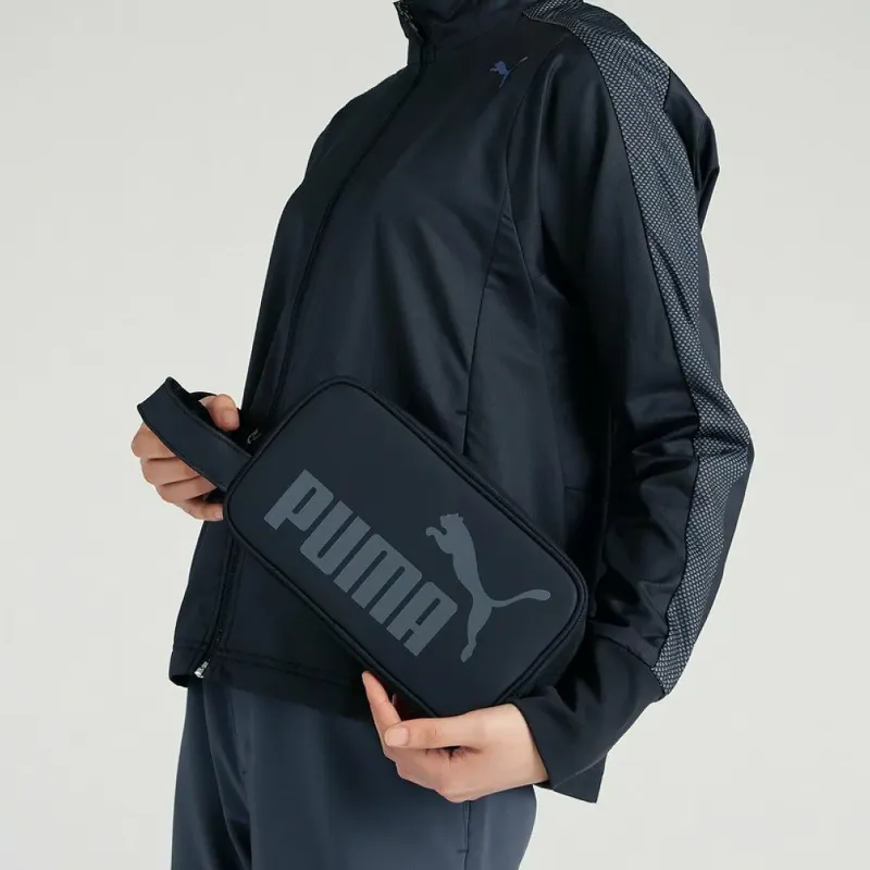 PUMA Synthetic Leather Clutch Unisex Black-4