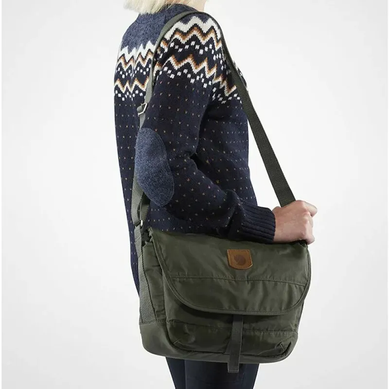 Fjallraven Greenland 9L One Shoulder Outdoor Bag Recycled Polyester Green Unisex-4