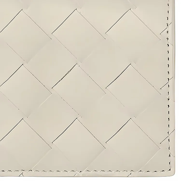 Bottega Veneta Leather Coin Purse Men's White-1
