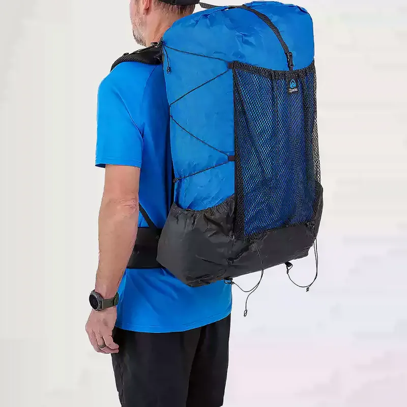 Zpacks 60L Double Shoulder Outdoor Bag Polyethylene Nightfall Blue Unisex-1