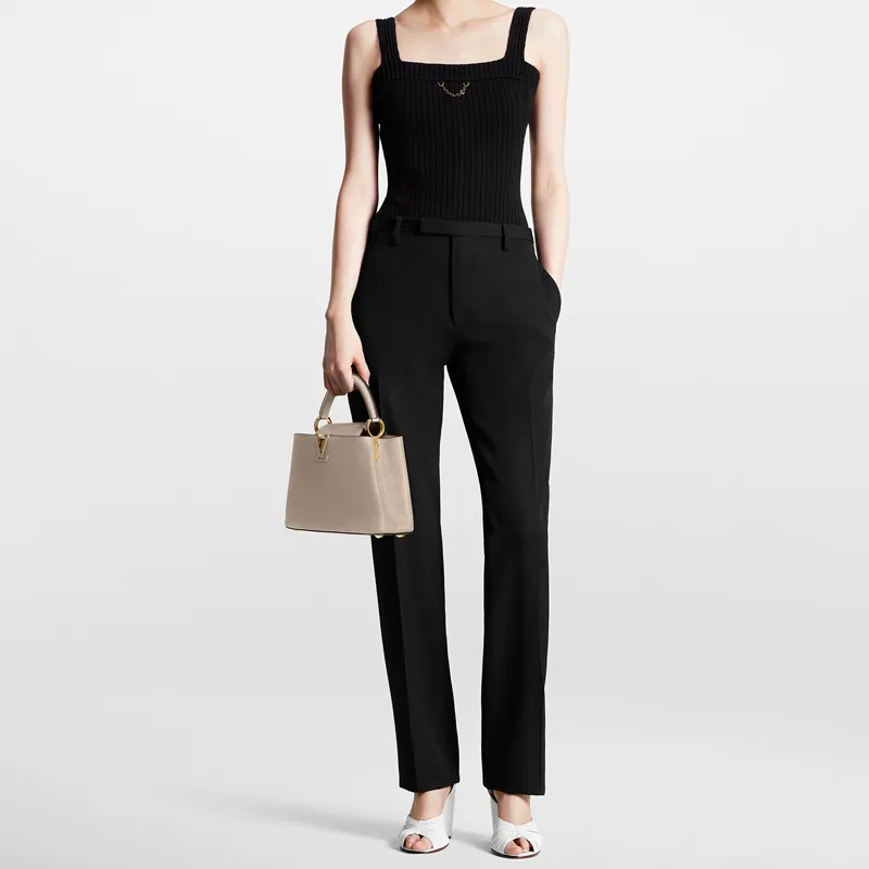 LOUIS VUITTON FW23 Tank Tops Women's Black-2