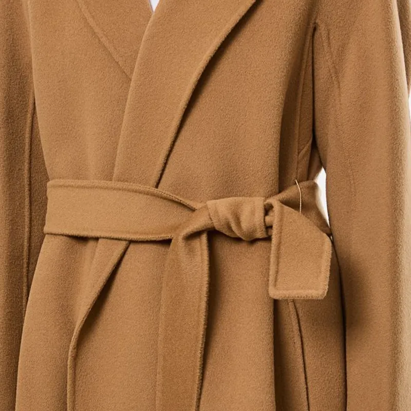 'S MAX MARA Esturia Wool Belted Coat-5