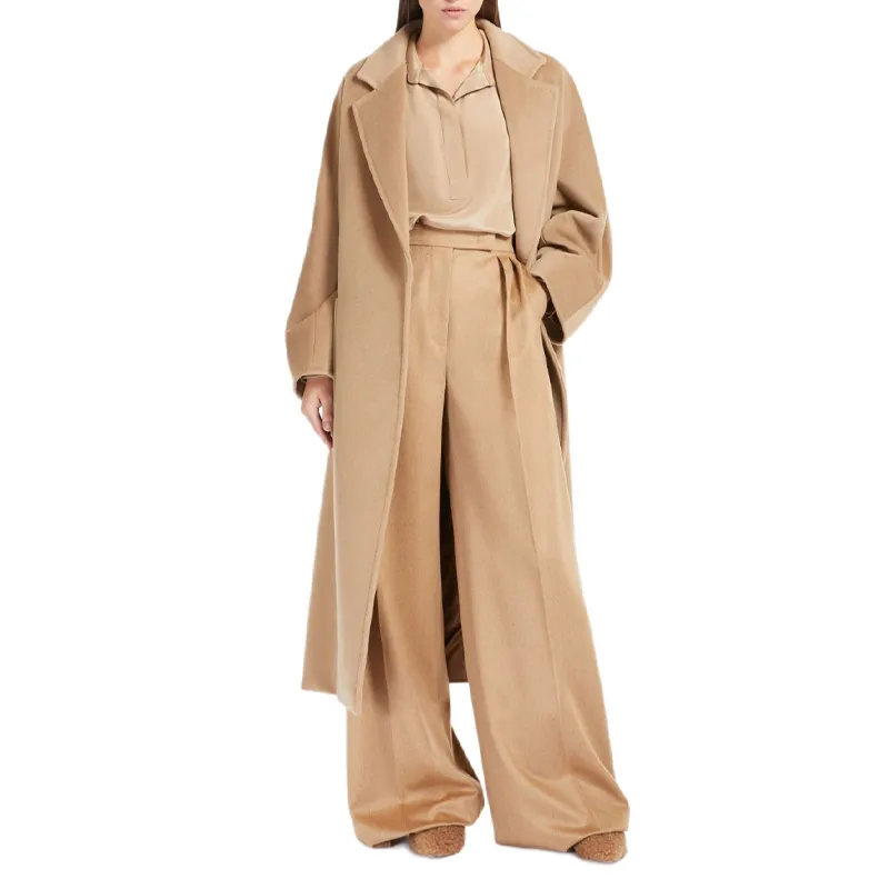 MaxMara Belted Long Sleeved Coat-2