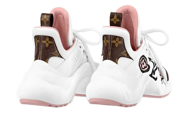LOUIS VUITTON Archlight 1.0 Sneakers 'White With Large Logo