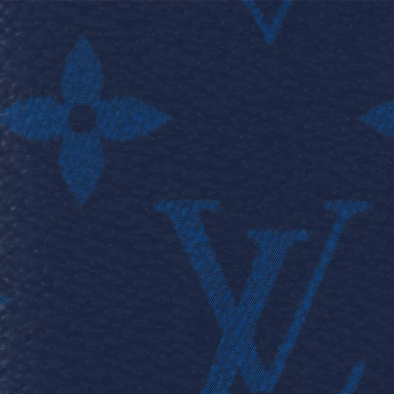 LOUIS VUITTON Pocket Organizer Navy Blue-5