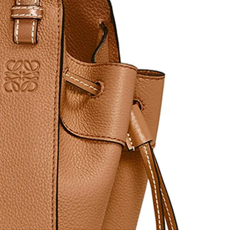 LOEWE Cow Leather Handbag Women's Light Caramel-5