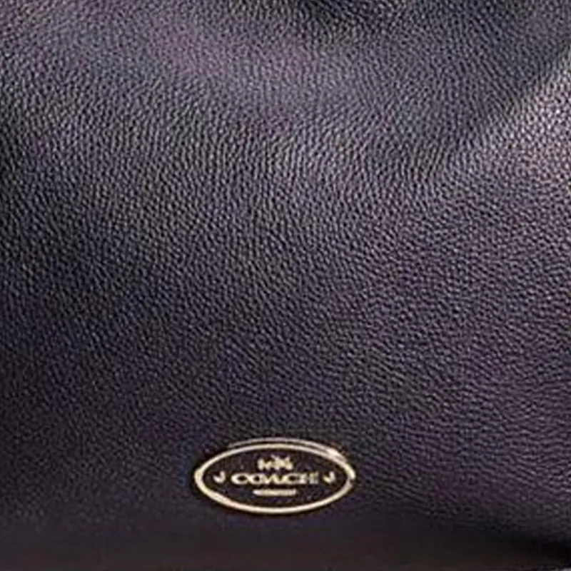 COACH Scout Leather Handbag, Shoulder Bag, Crossbody Bag Large Size Women's Navy Blue-1