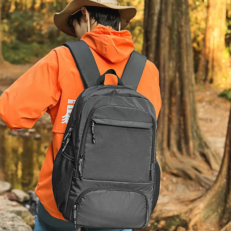 SUN EARTH &U Nylon Backpack Unisex Multicolor-1