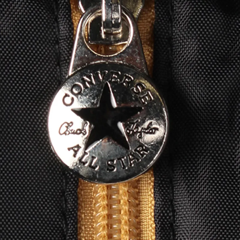 Converse Polyester Portable Shoe Bag Small Size Unisex Black & Gold-5