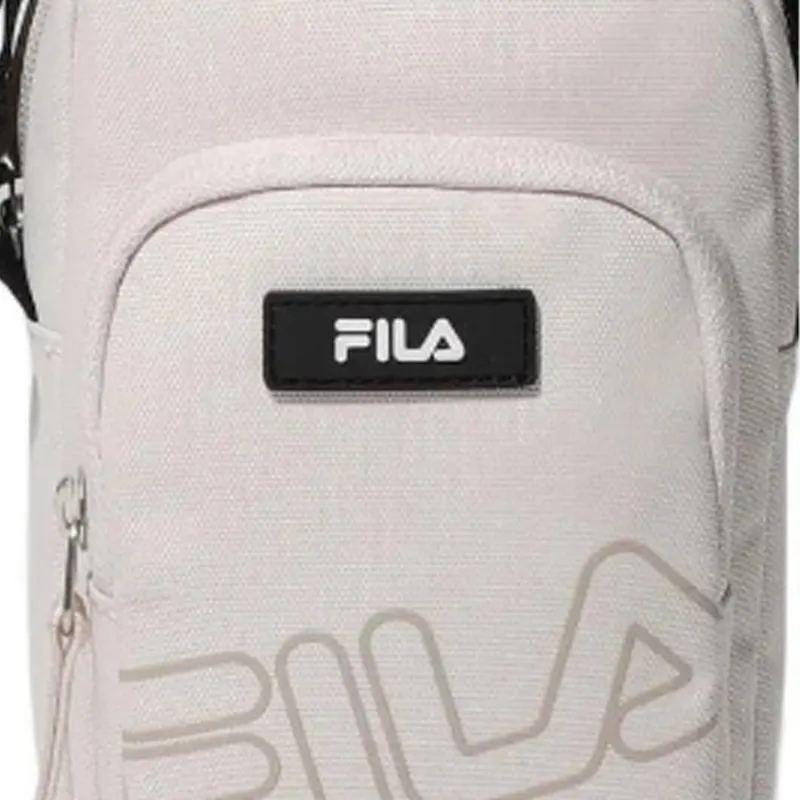 FILA Polyester Cell Phone Pouch, Crossbody Bag, Shoulder Bag Regular Women's Cream-3