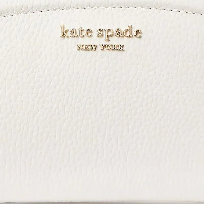 Kate Spade Leather Coin Purses Wallets Women's Milk White-3