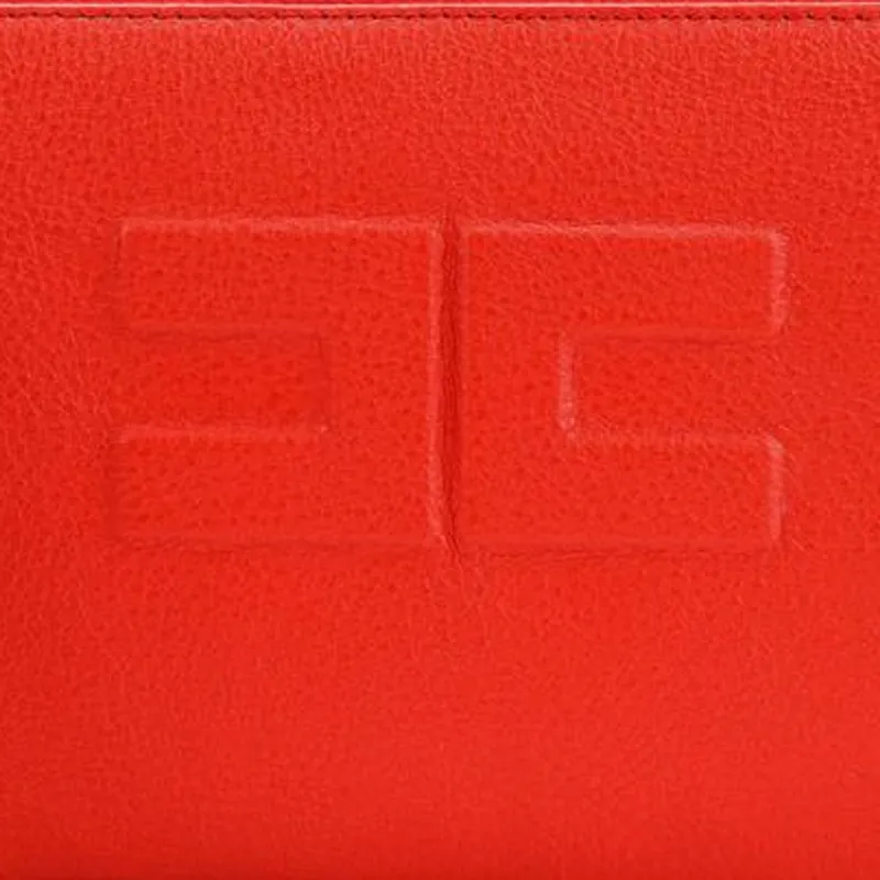 Elisabetta Franchi Leather Clutch Women's Patent Red-3