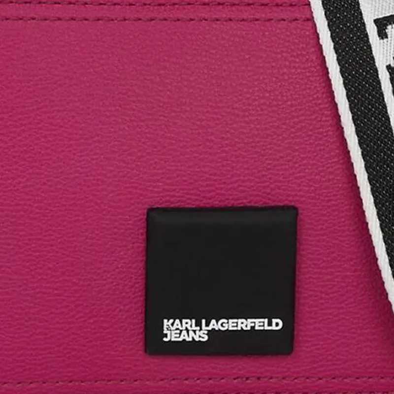 KARL LAGERFELD / Karl Lagerfeld Jeans Logo patch Camera Bag-3