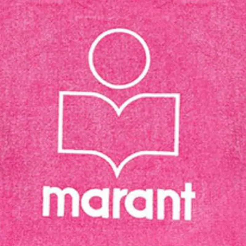 ISABEL MARANT Cotton Tote Bag, Shopping Bag, Handbag Women's Pink-3