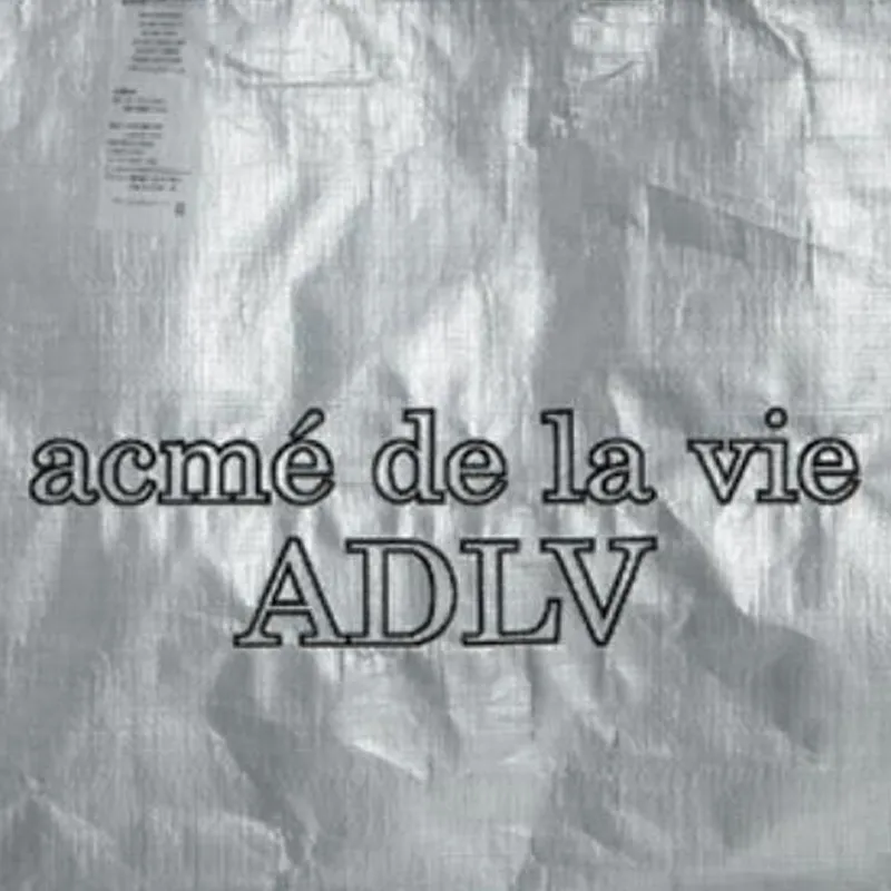 Acme De La Vie/ADLV Polyester Shopping Bag Handbag Regular Unisex Silver-2