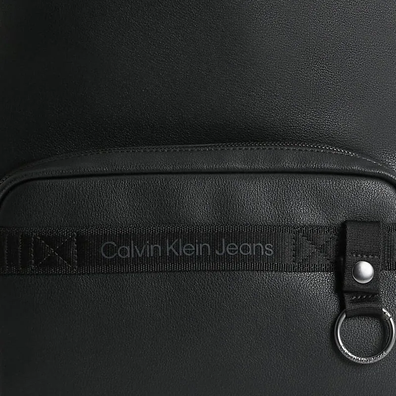 CALVIN KLEIN Polyurethane Backpack Men's Black-5