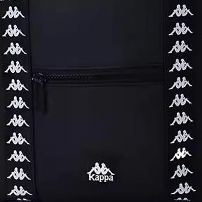 Kappa Fabric Backpack Regular Unisex Black-3