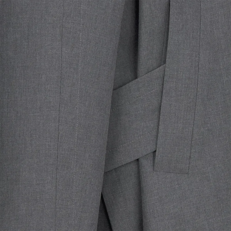 DIOR Straight Hem Long Sleeved Coat-6