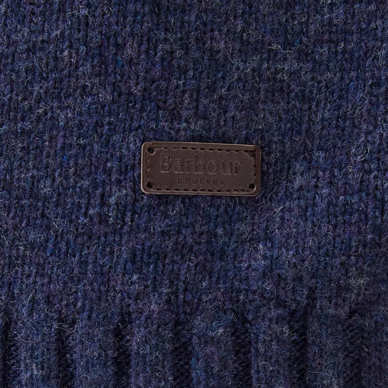 BARBOUR FW24 Knitwear Men's Dark Color Denim-5