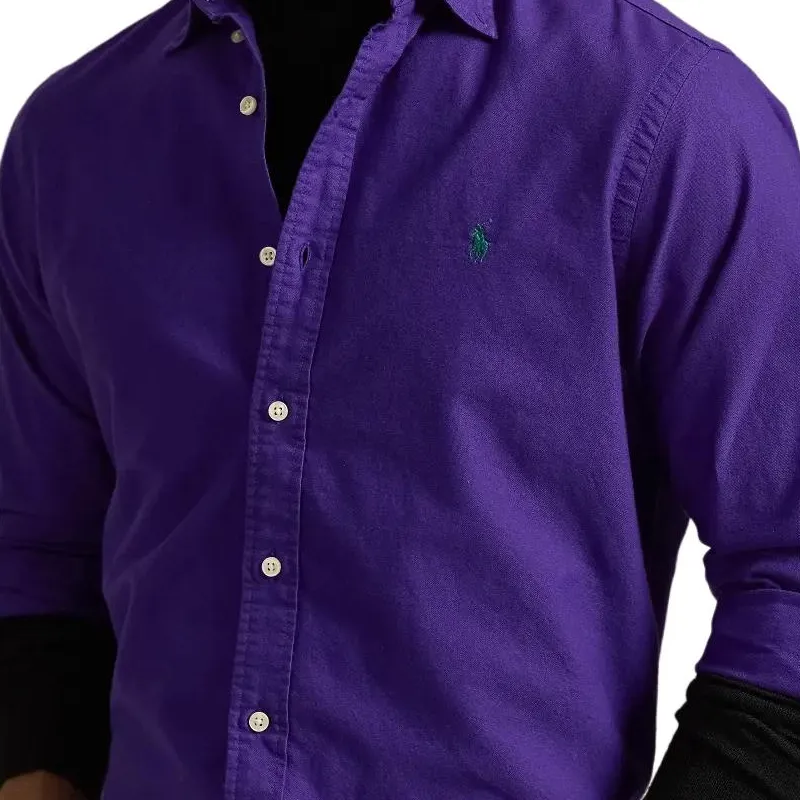 Polo Ralph Lauren FW24 Shirt Men's Purple-4