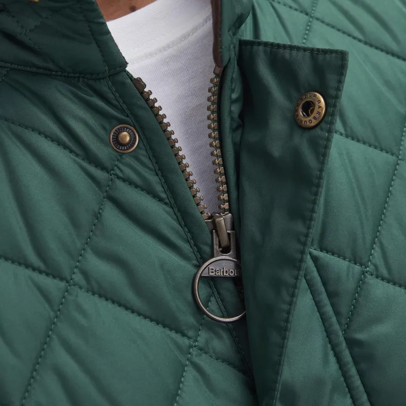BARBOUR FW24 Puffer Jacket Men's Racing Green-4