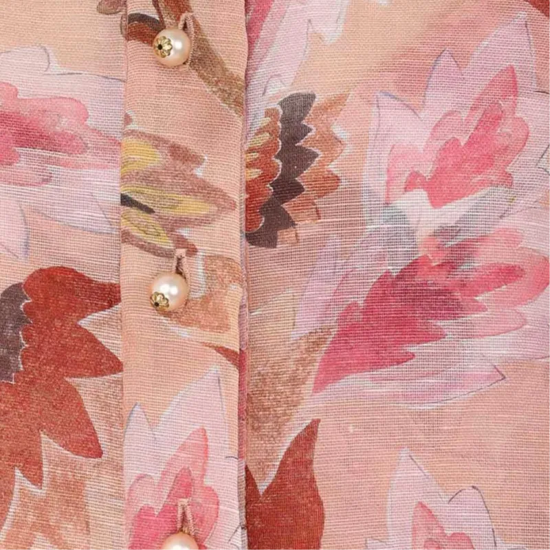 Zimmermann Illustration Floral Blouse-7