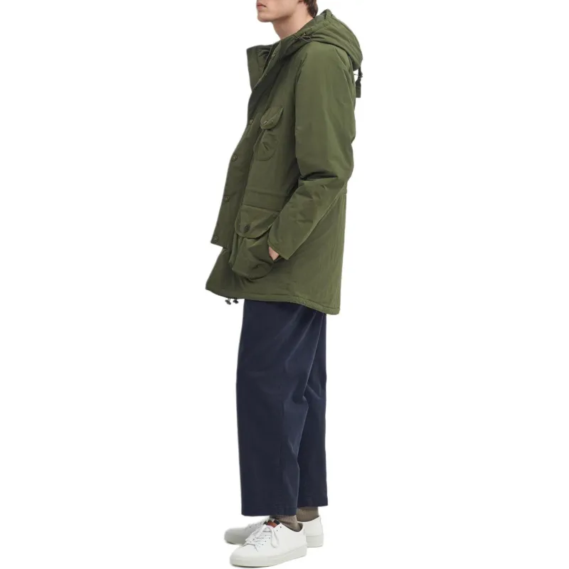 BARBOUR FW24 Puffer Jacket Men's Olive Green-3