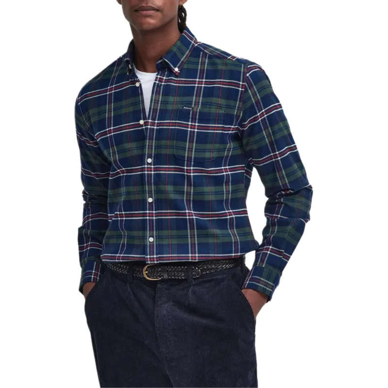 BARBOUR FW24 Shirt Men's Dark Blue-2