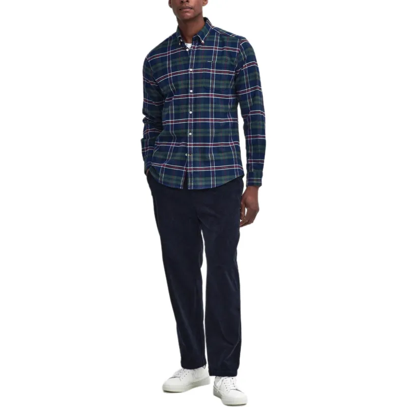 BARBOUR FW24 Shirt Men's Dark Blue-1