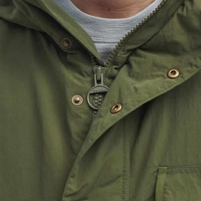 BARBOUR FW24 Puffer Jacket Men's Olive Green-6