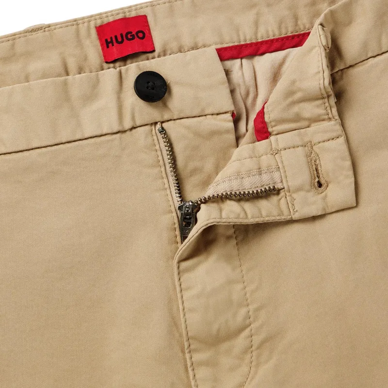 HUGO BOSS FW24 Casual Pants Men's Khaki-5