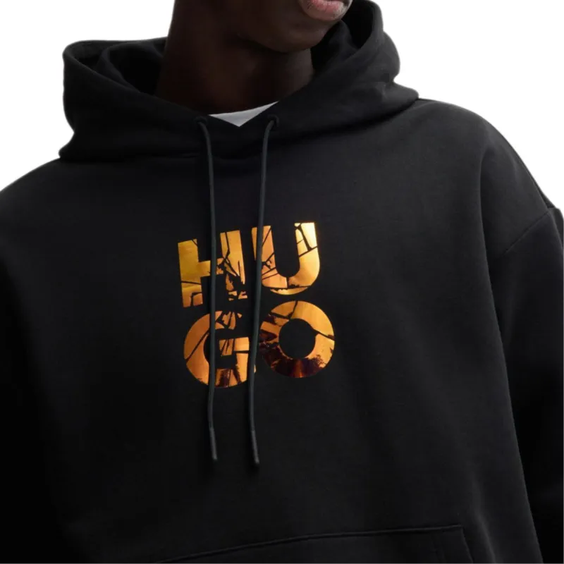 HUGO BOSS Logo print Hoodie-4