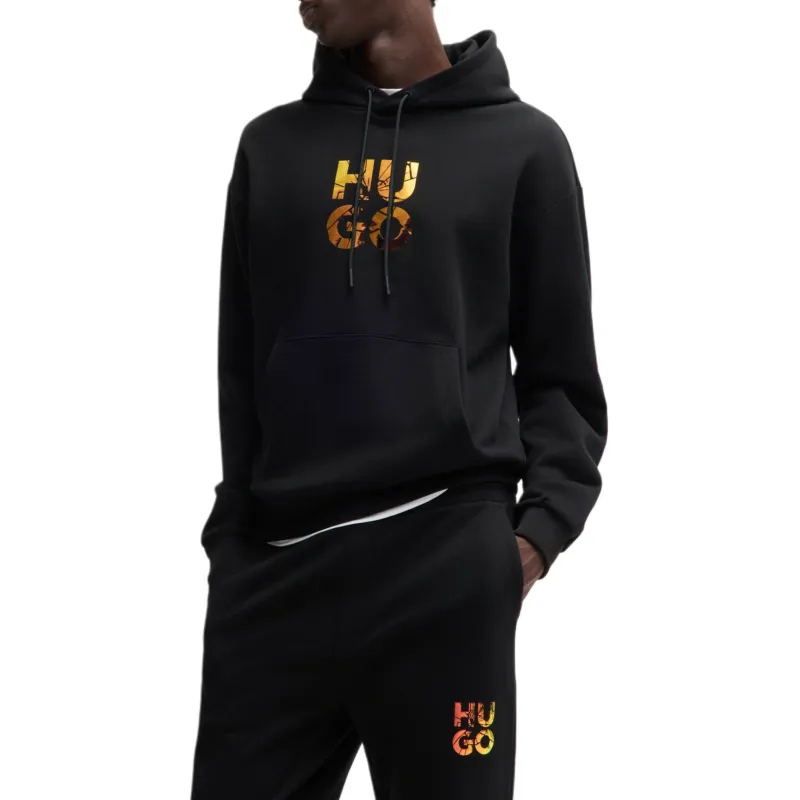 HUGO BOSS Logo print Hoodie-2