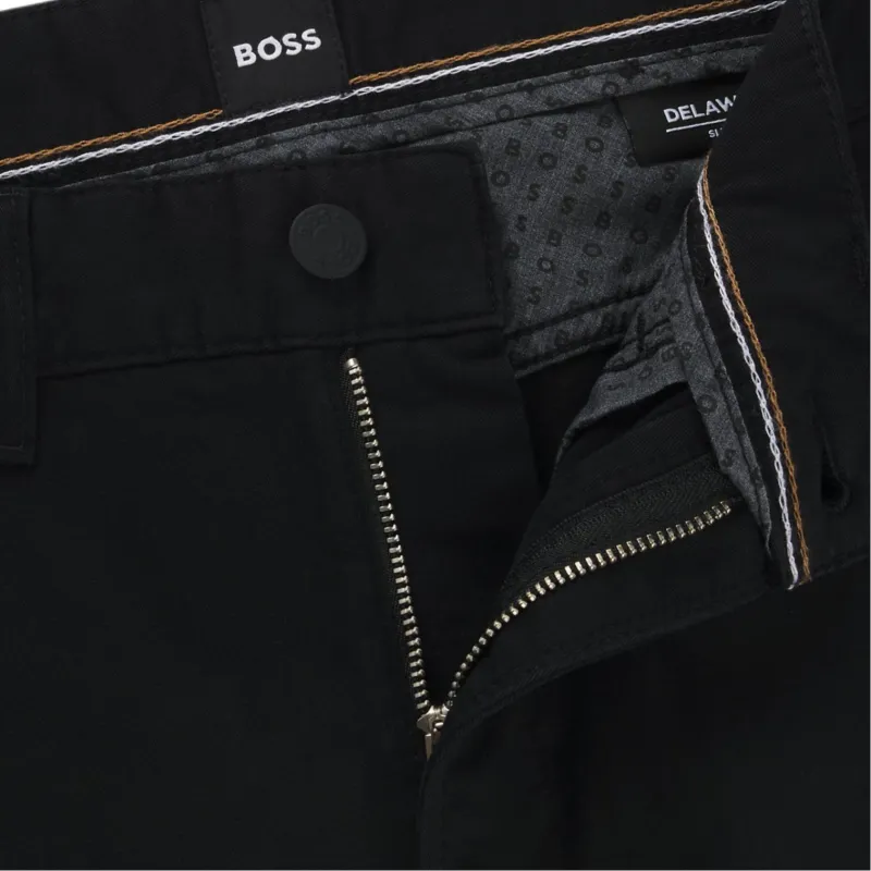 HUGO BOSS FW24 Casual Pants Men's Black-5