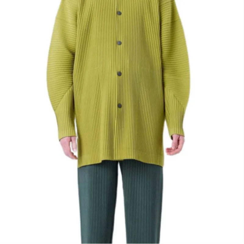 Homme Plissé Issey Miyake FW24 Knitwear Men's Yellow-4