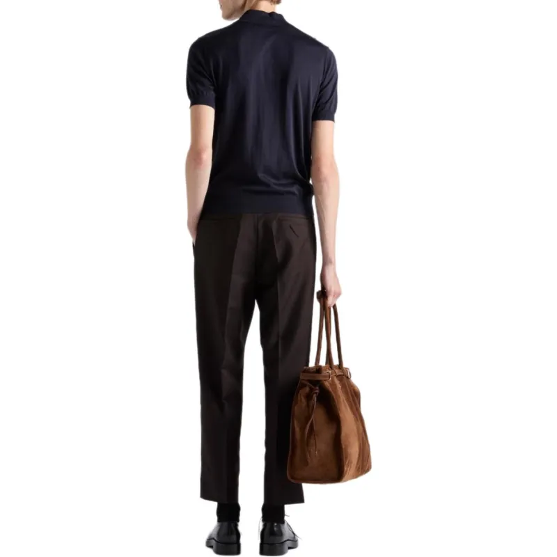PRADA Silk Polo Shirt-2
