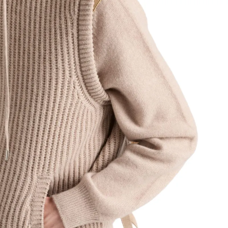 PRADA FW24 Cashmere Sweater Men's Desert Yellow-4