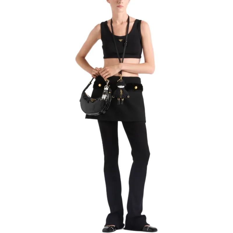 PRADA Triangle-logo Tank Top-1