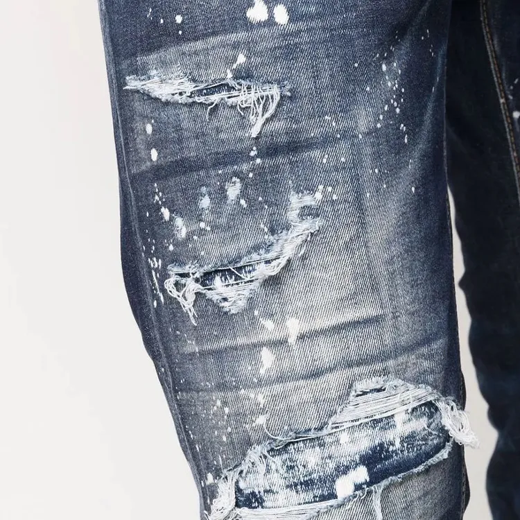 DSQUARED 2 Distressed Ripped Skinny Jeans-5