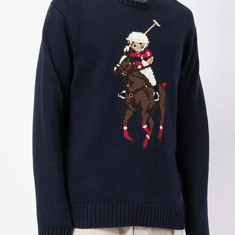 Polo Ralph Lauren Sweater Men's Dark Blue-4