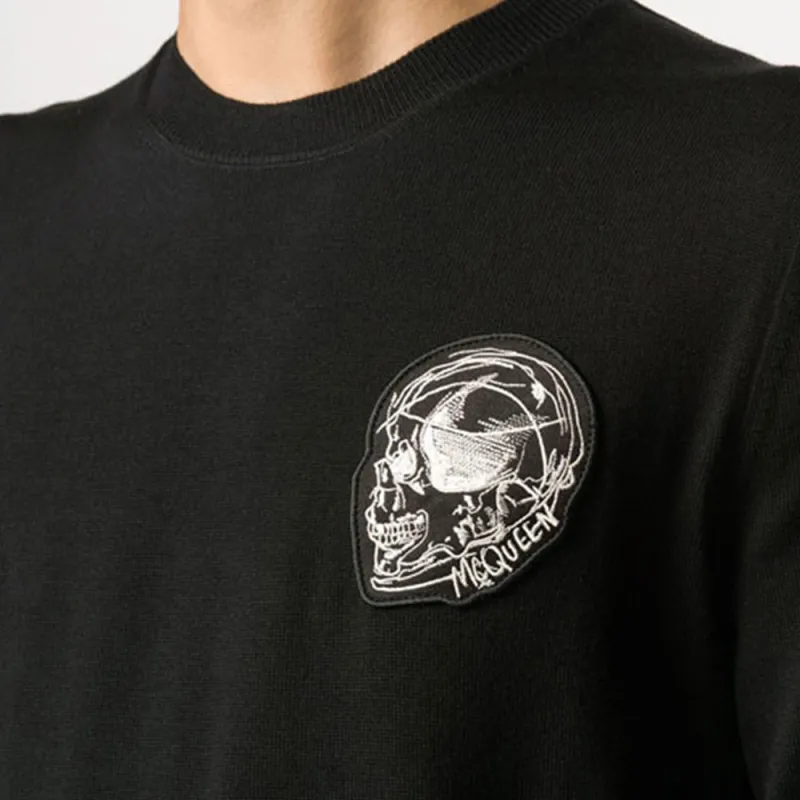 Alexander McQueen Sweater Men's Black-4