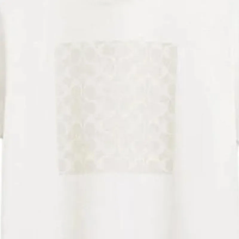COACH SS24 T Shirt Men's Gray White-5