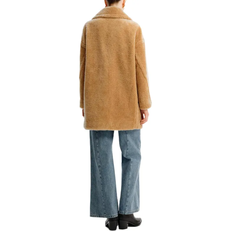 KARL LAGERFELD FW24 Coats Women's Camel-2