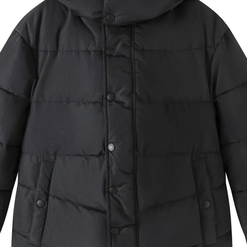 Balenciaga Puffer Jacket Regular Fit Unisex Black-4